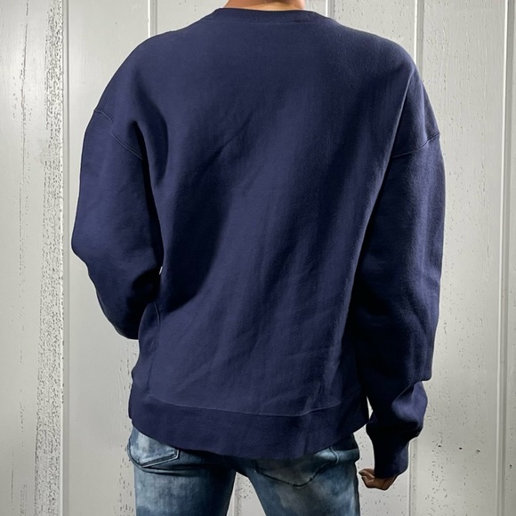 *Champion Women's Blue Crewnecks Sweatshirt Sz XL - Picture 5 of 7